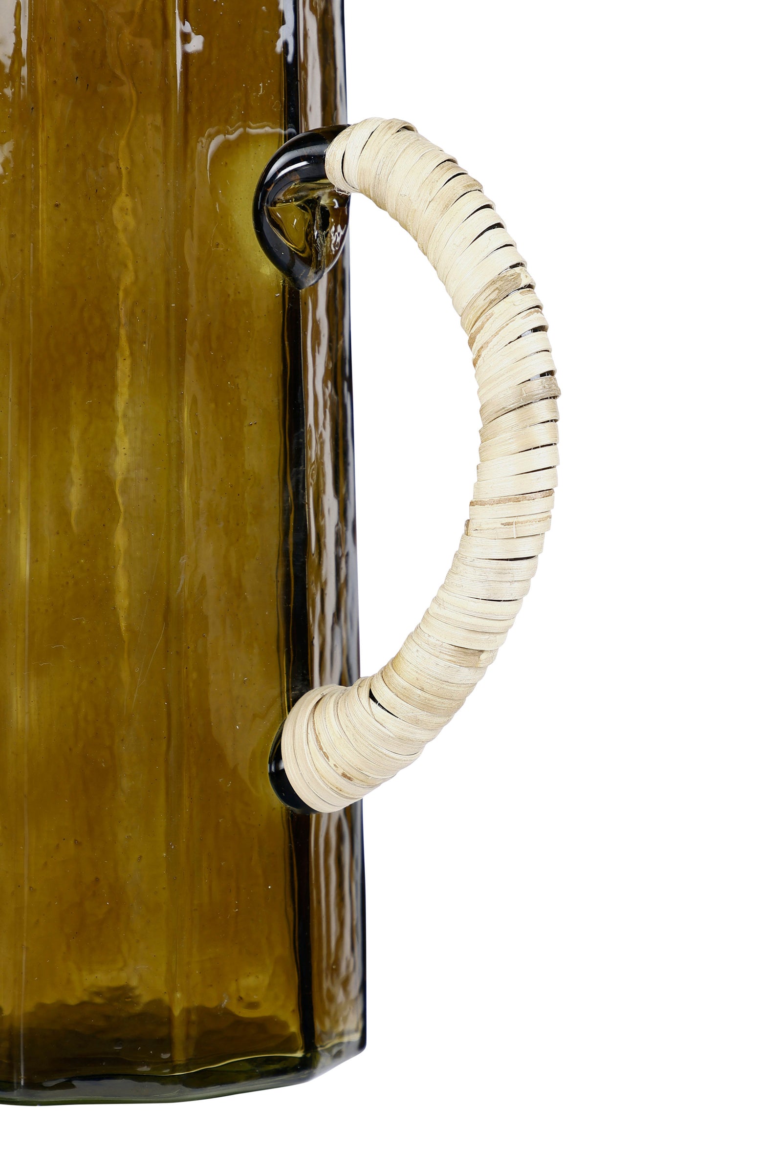 Hammered Water Pitcher, Brown- 6.25 x 9.5 Inches