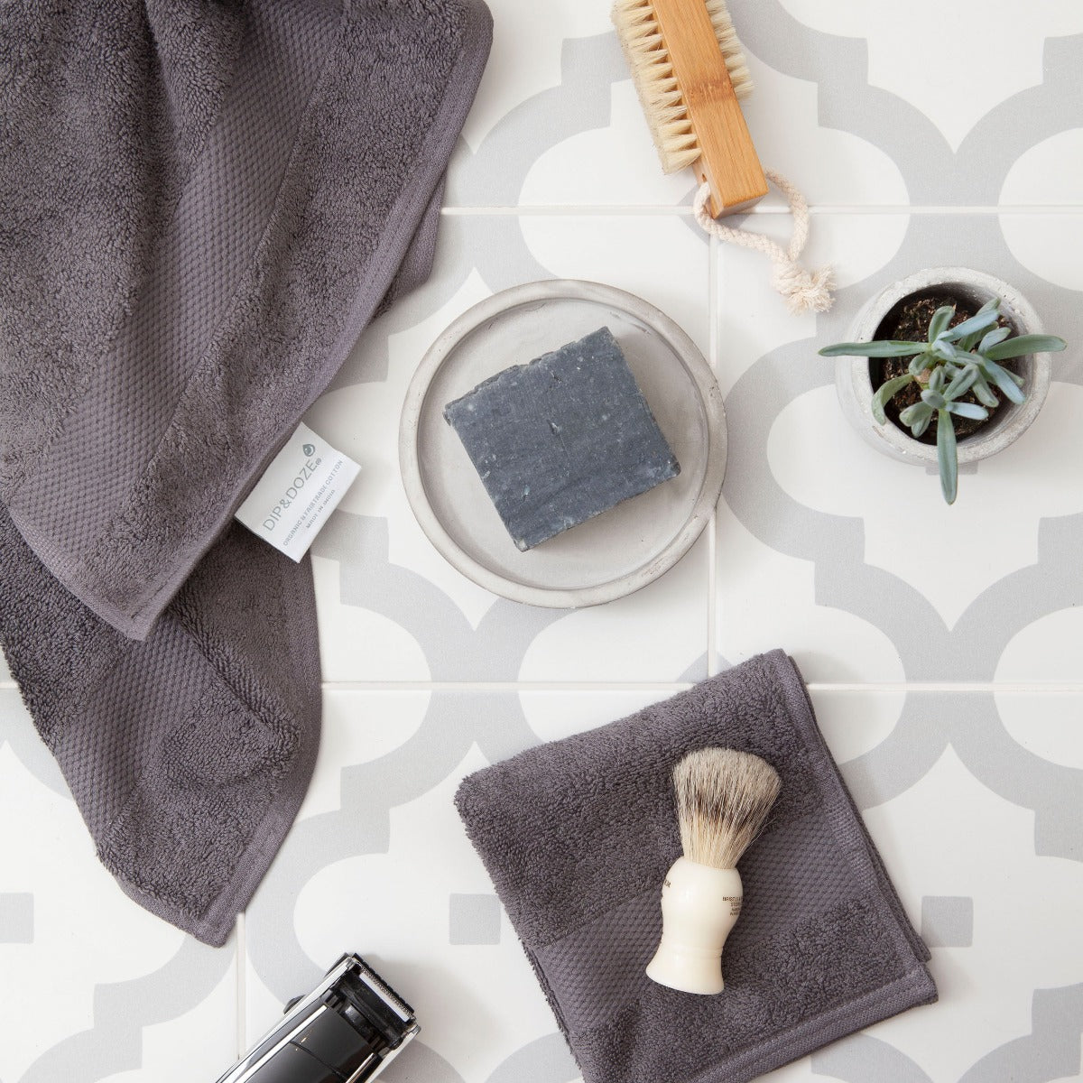 Luxury Organic Cotton Maxi Set of Six Towels