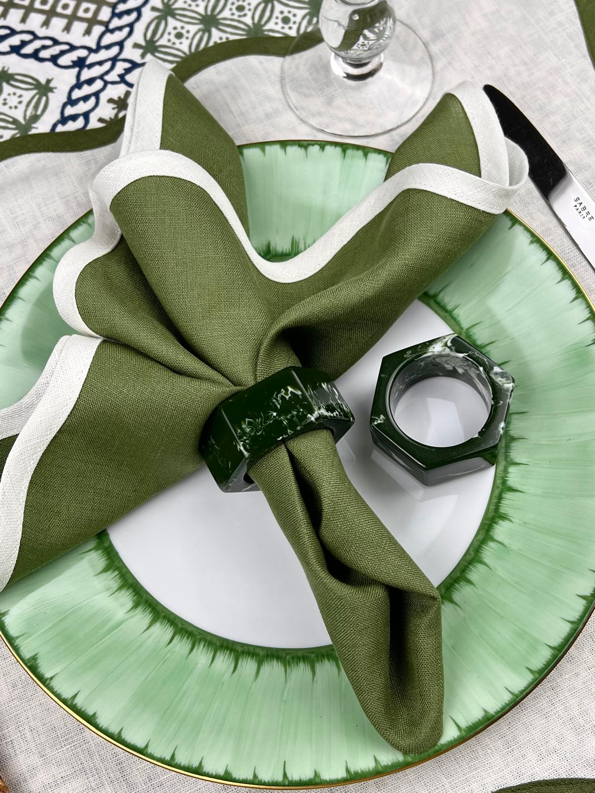 The Hexagon Napkin Ring (set of 2)