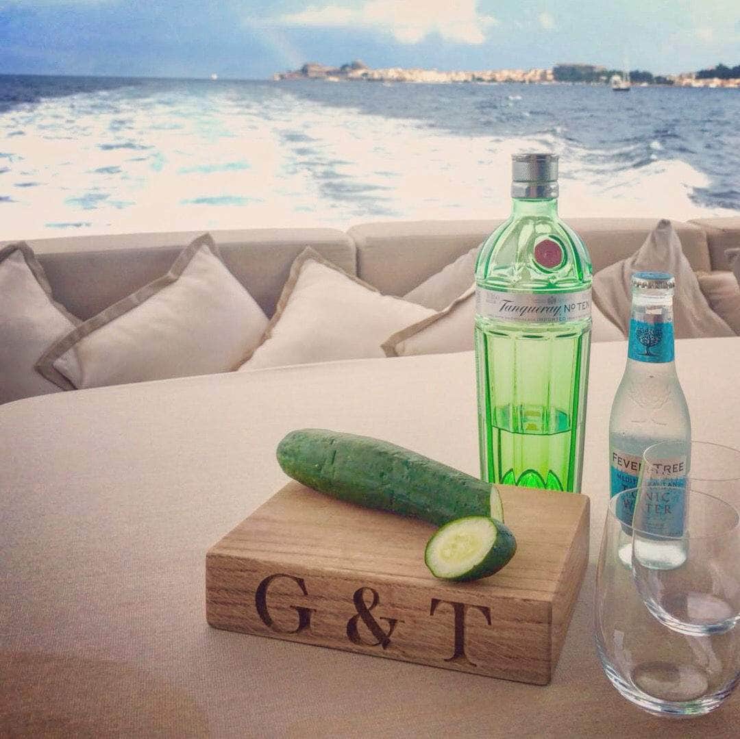 Oak Gin & Tonic (G&T) Board