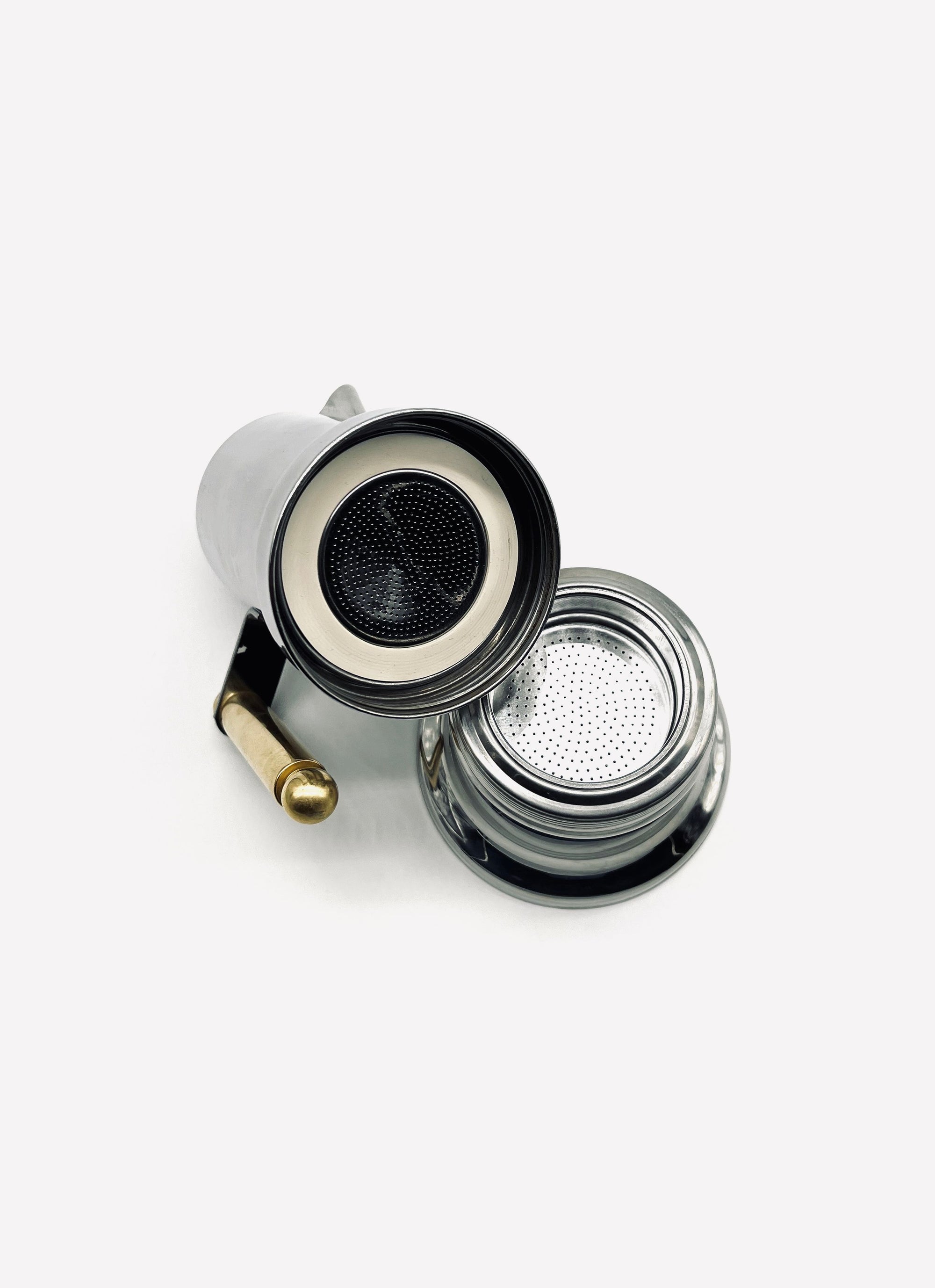 Italian Coffee Pot, Milk Jug and Sugar Bowl