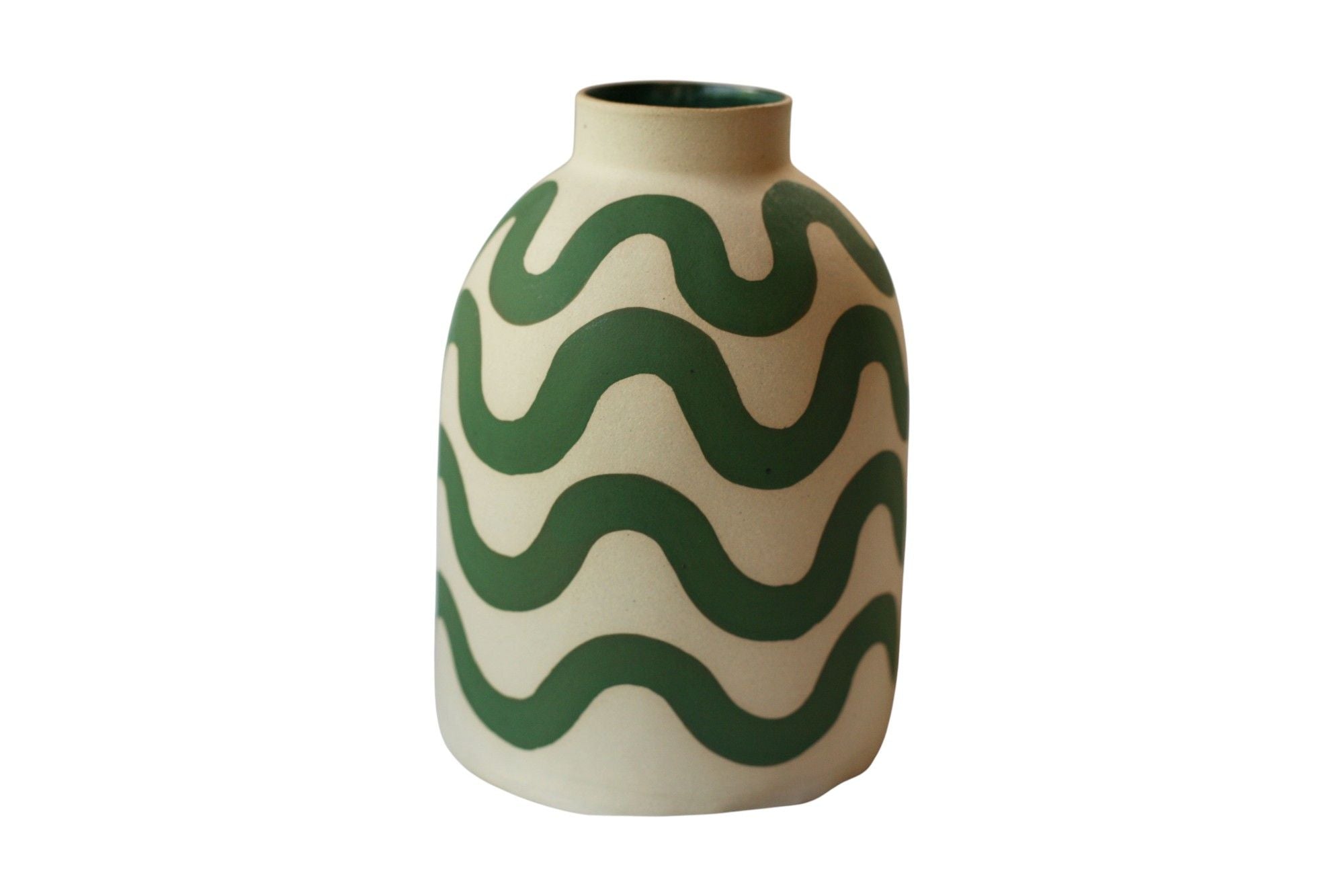 Beehive Vase in Wave