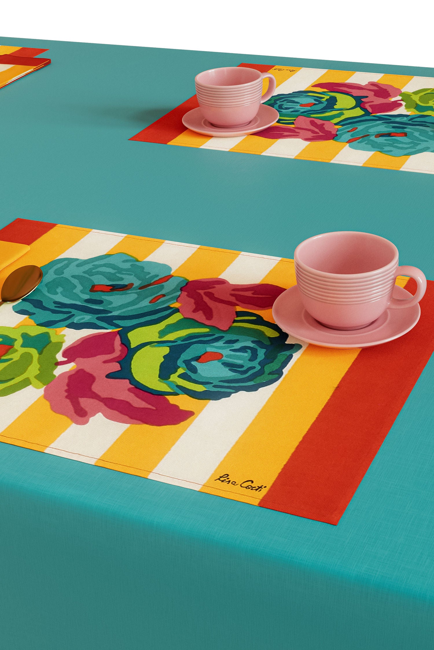 Cotton Placemat 35x48cm
La Veste X Lisa Corti Nizam Stripes Sun Yellow Natural