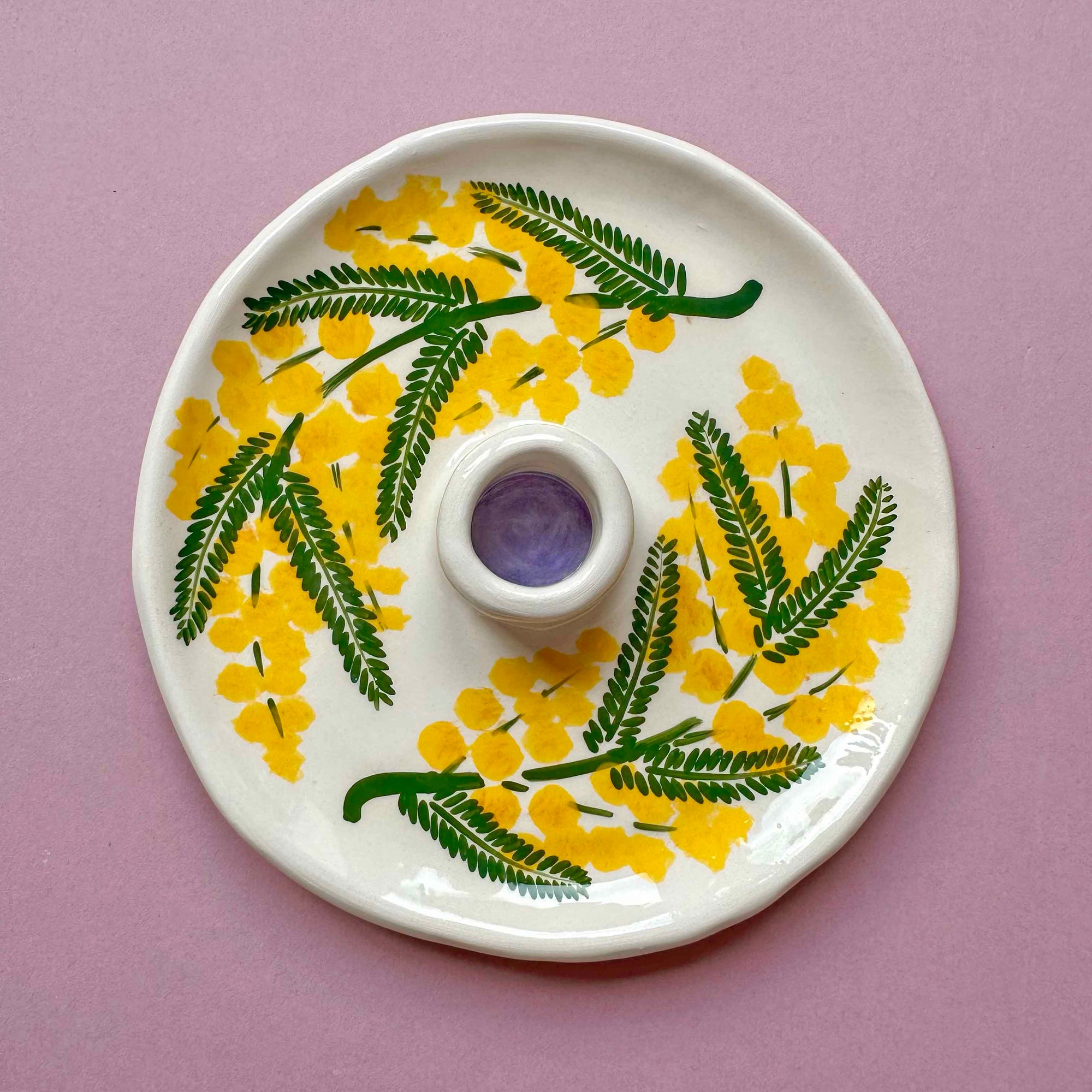 Mimosa Candlestick Holder