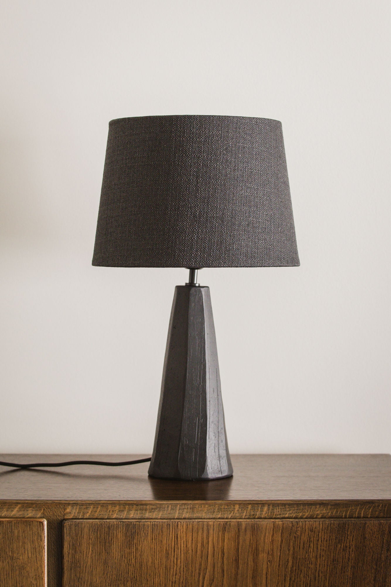 Koza Kon Black Table Lamp