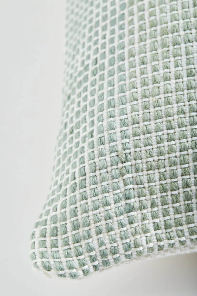 Organic Cotton Pillow from Colombia - Sage