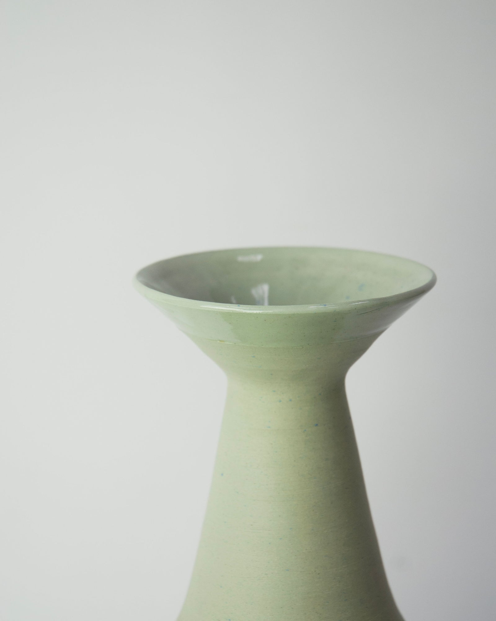 Sage Green Ceramic Vase