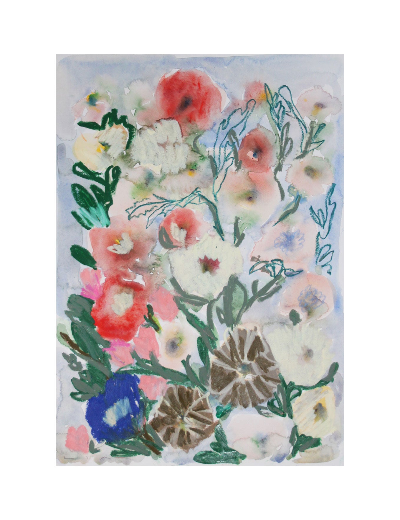 The Flower Garden - Original Painting