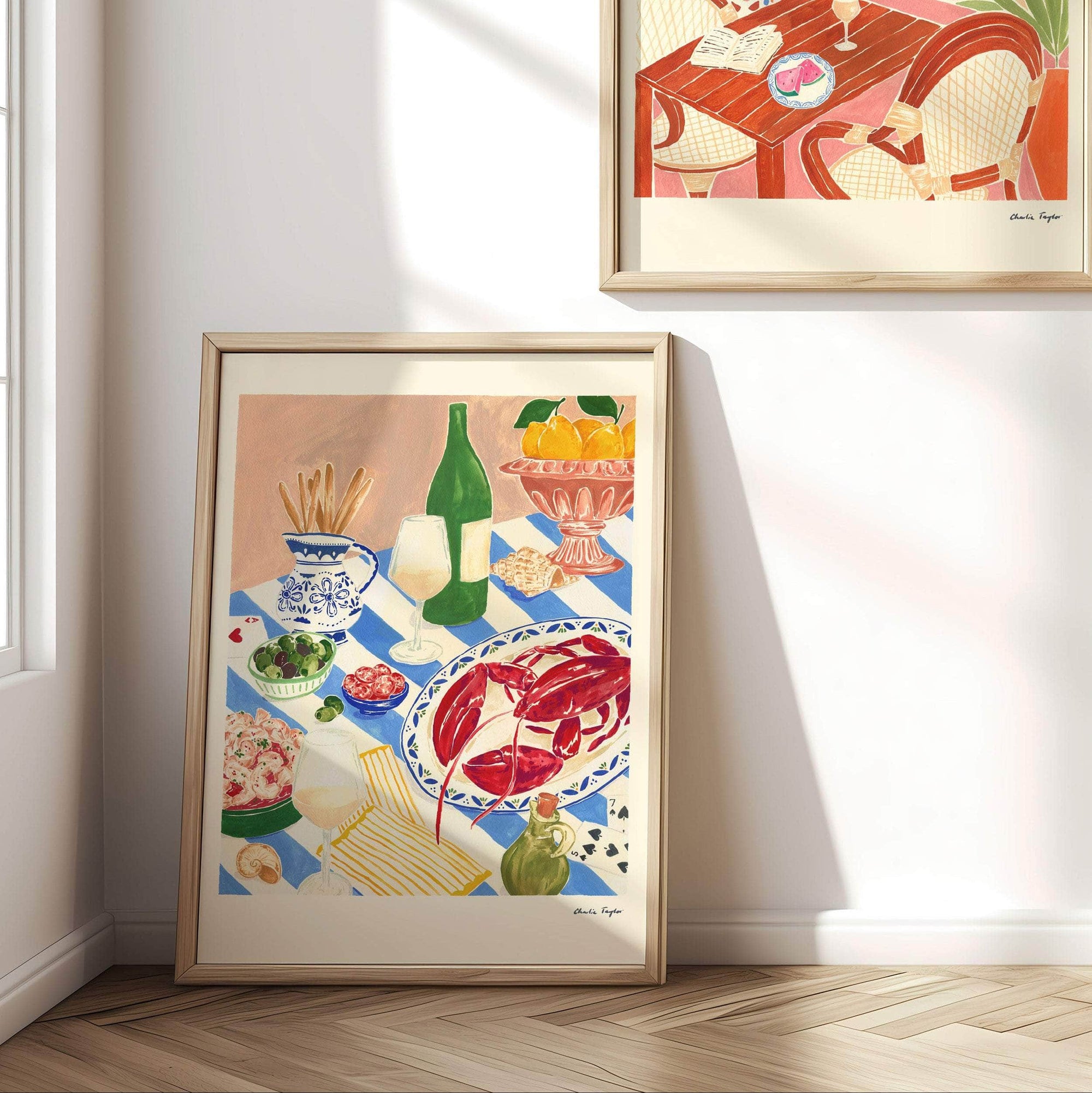 Lobster Lunch' Print