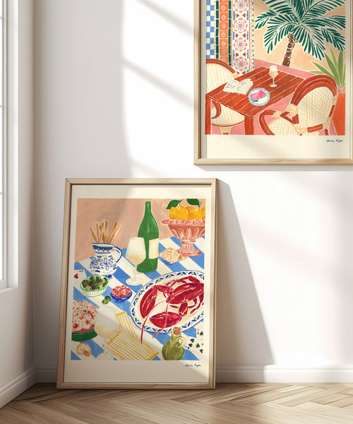 Lobster Lunch' Print