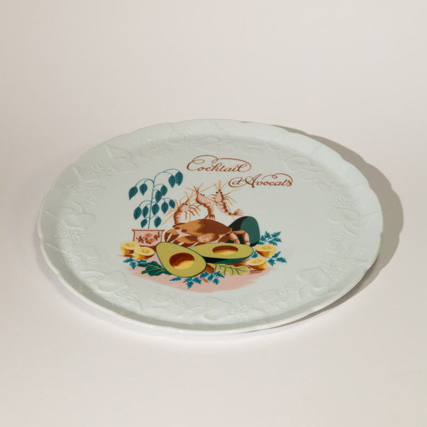 Vintage French Platter by Lièrre Sauvage