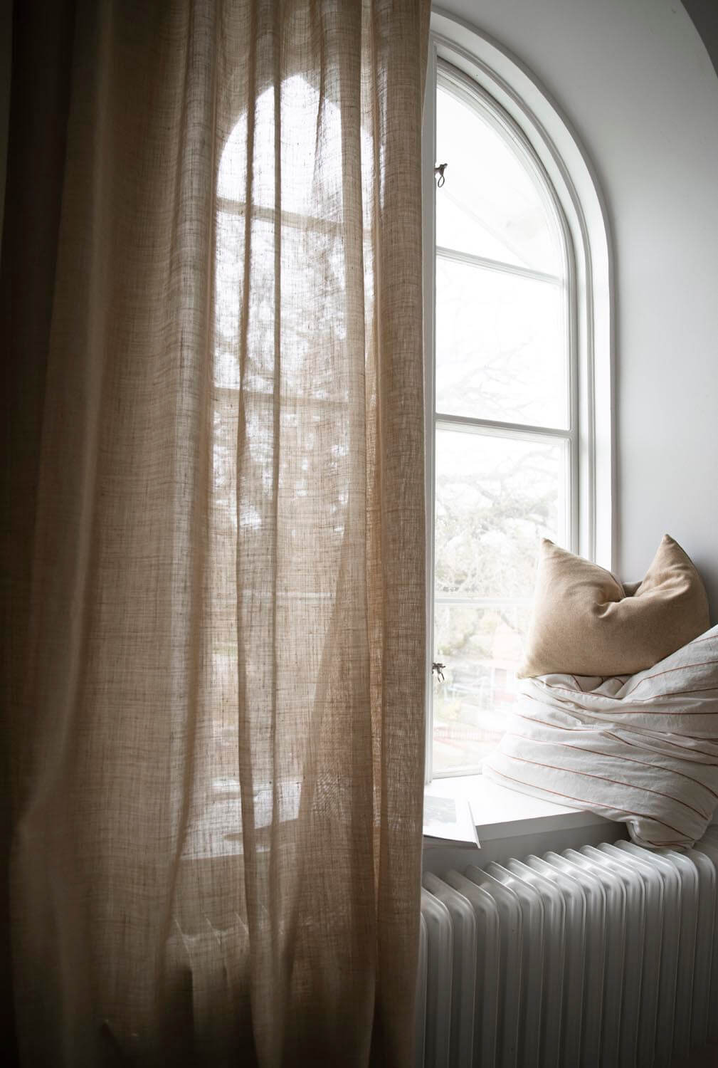 Curtain Ellie Honey Yellow