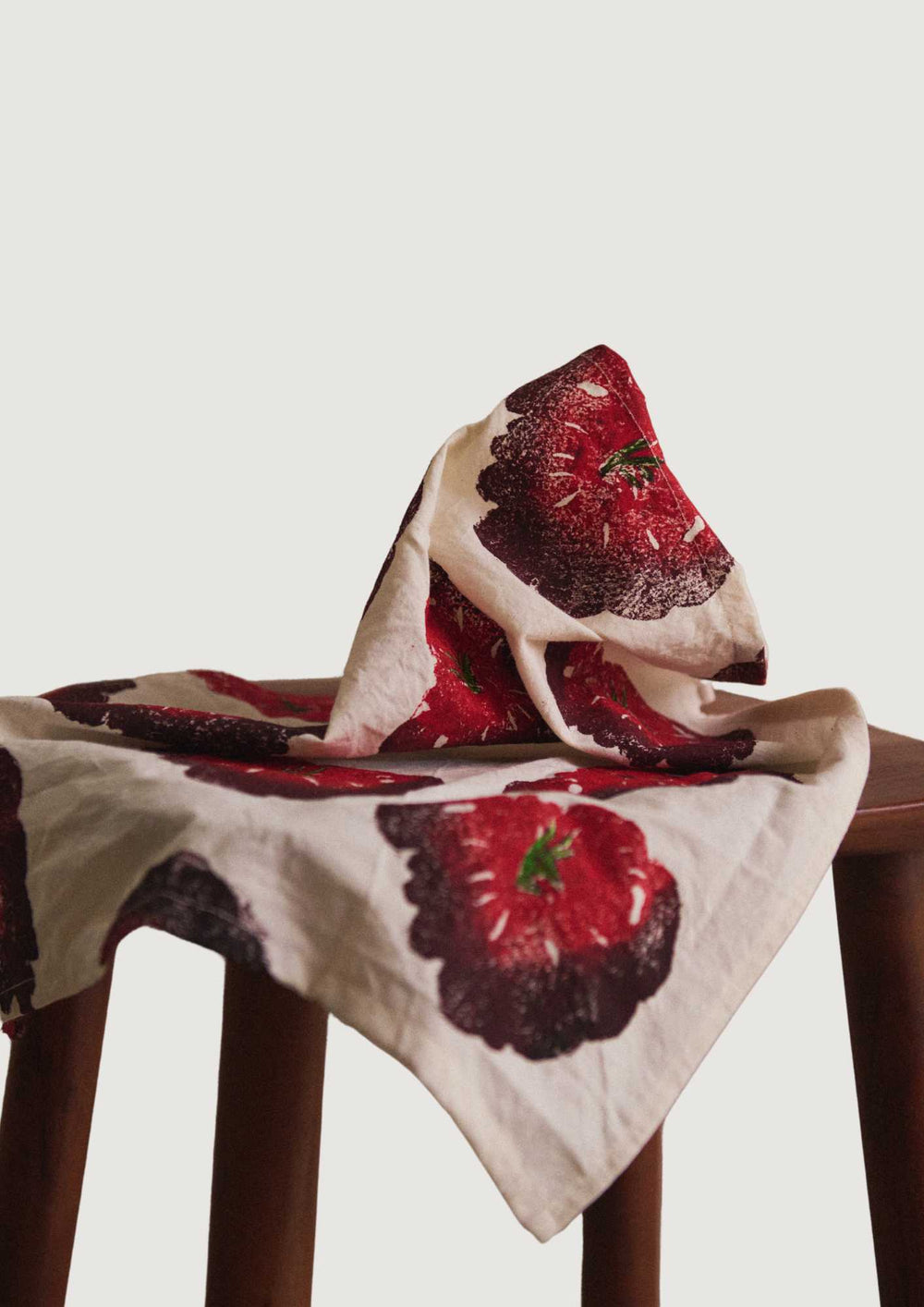 Heirloom Tomato Napkins. Set of 4