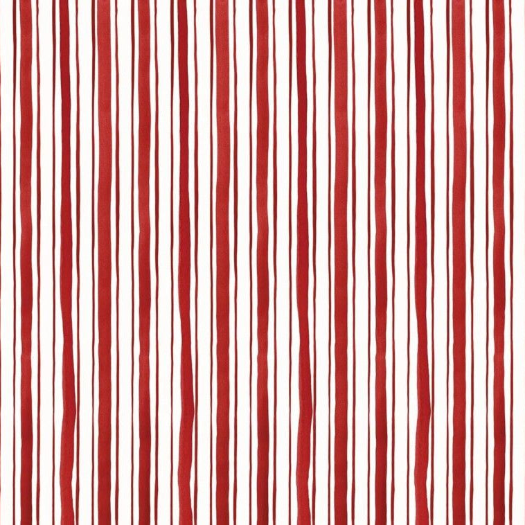 Scarlet Stripe Wallpaper