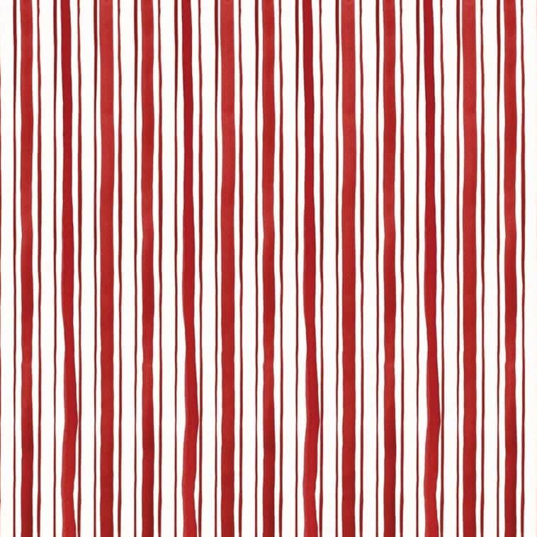 Scarlet Stripe Wallpaper