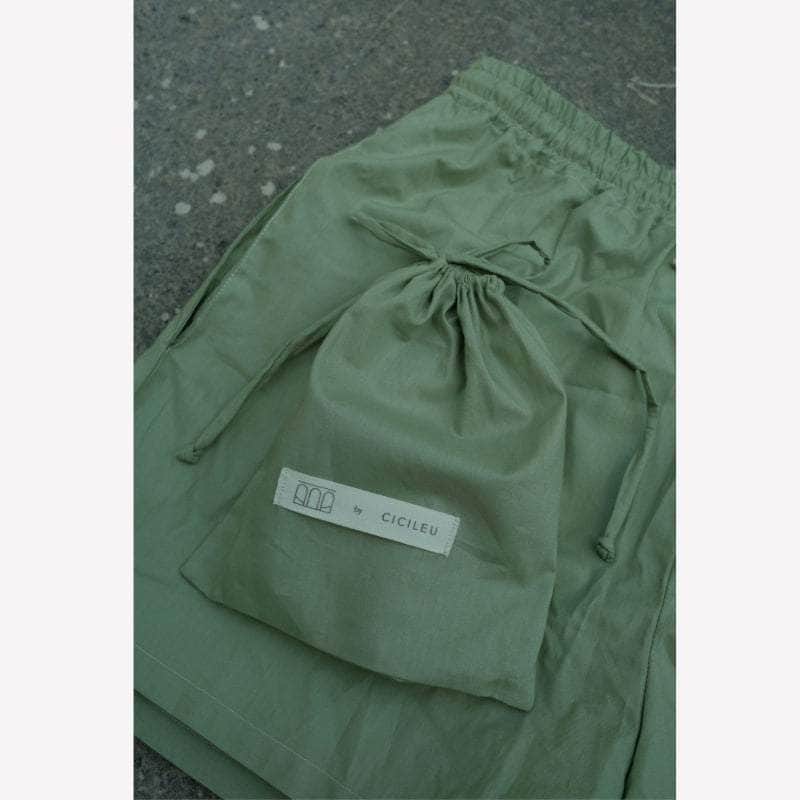 Cotton Swim Short Green
