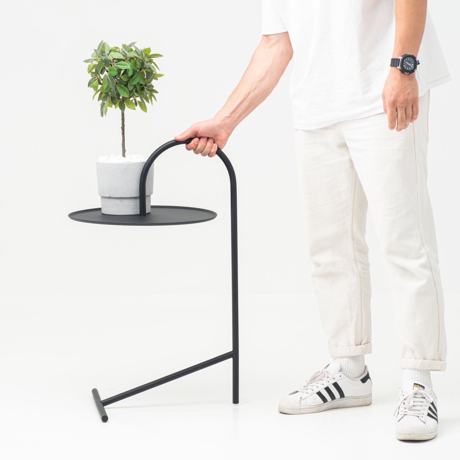 Melt - Black Side Table