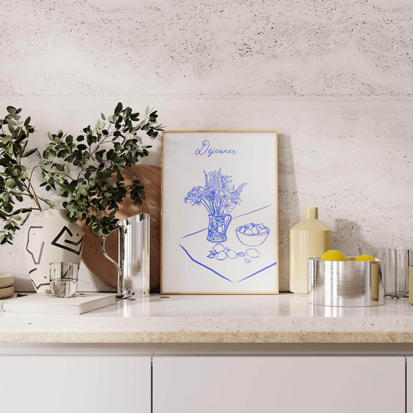 Déjeuner Art Print