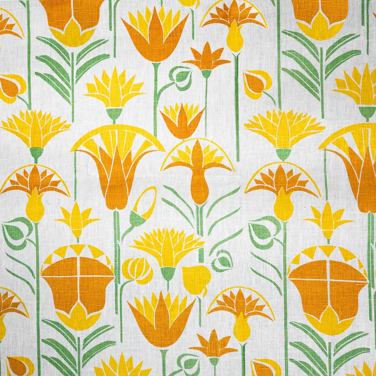 Lotus Fabric (Tones of Yellow)
