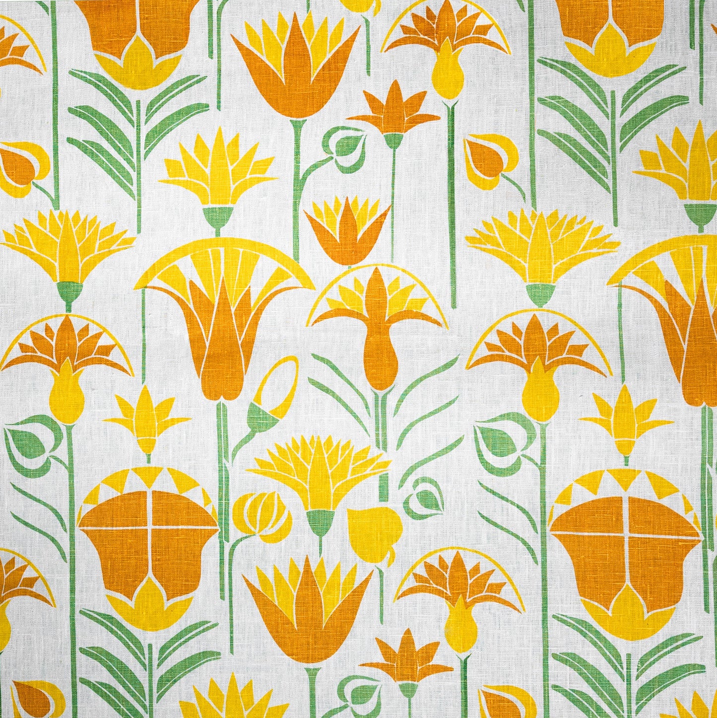 Lotus Fabric (Tones of Yellow)
