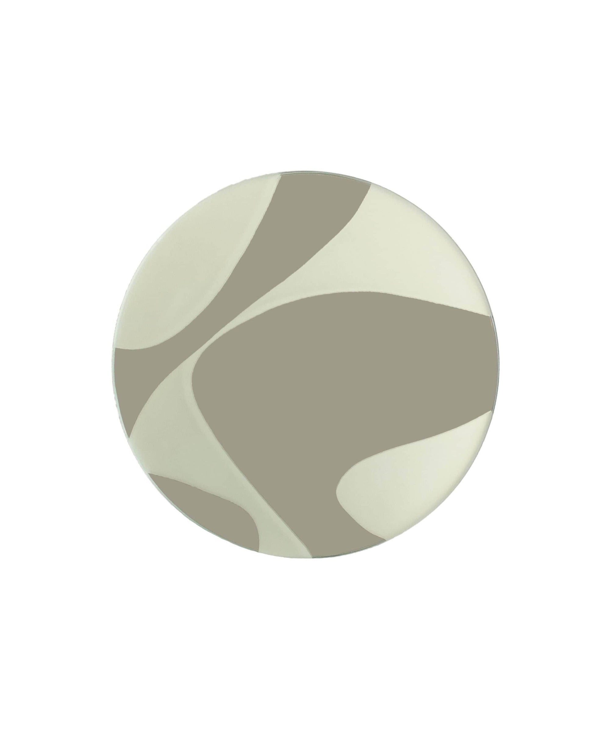 Curves' Frosted Mirror