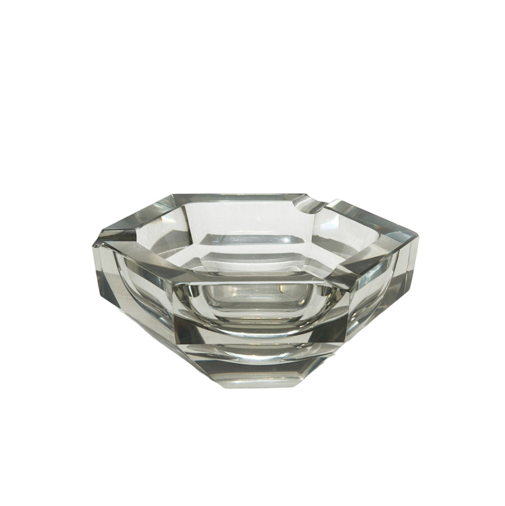 Faceted Crystal Ashtray