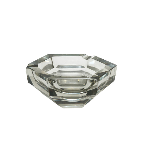 Faceted Crystal Ashtray