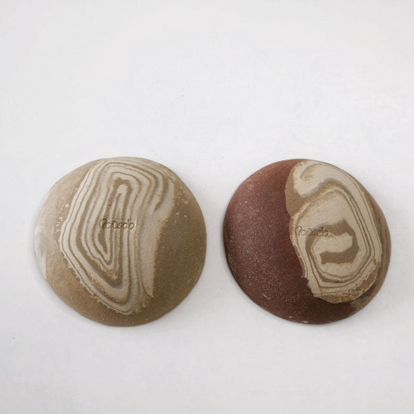 Mieke - Small Nerikomi Ceramic Trinket Set of 2