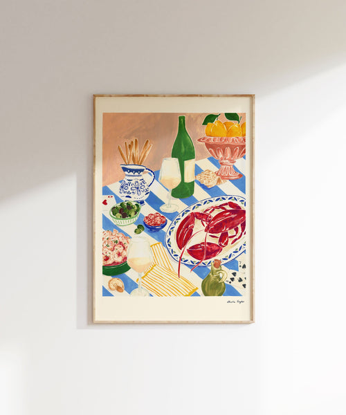 Lobster Lunch' Print