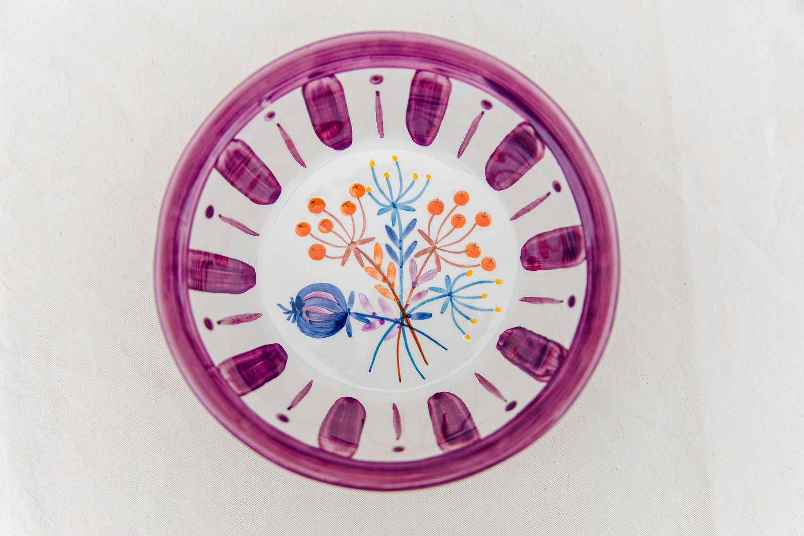 Deep Purple Serving Bowl - The Portuguese Chitas