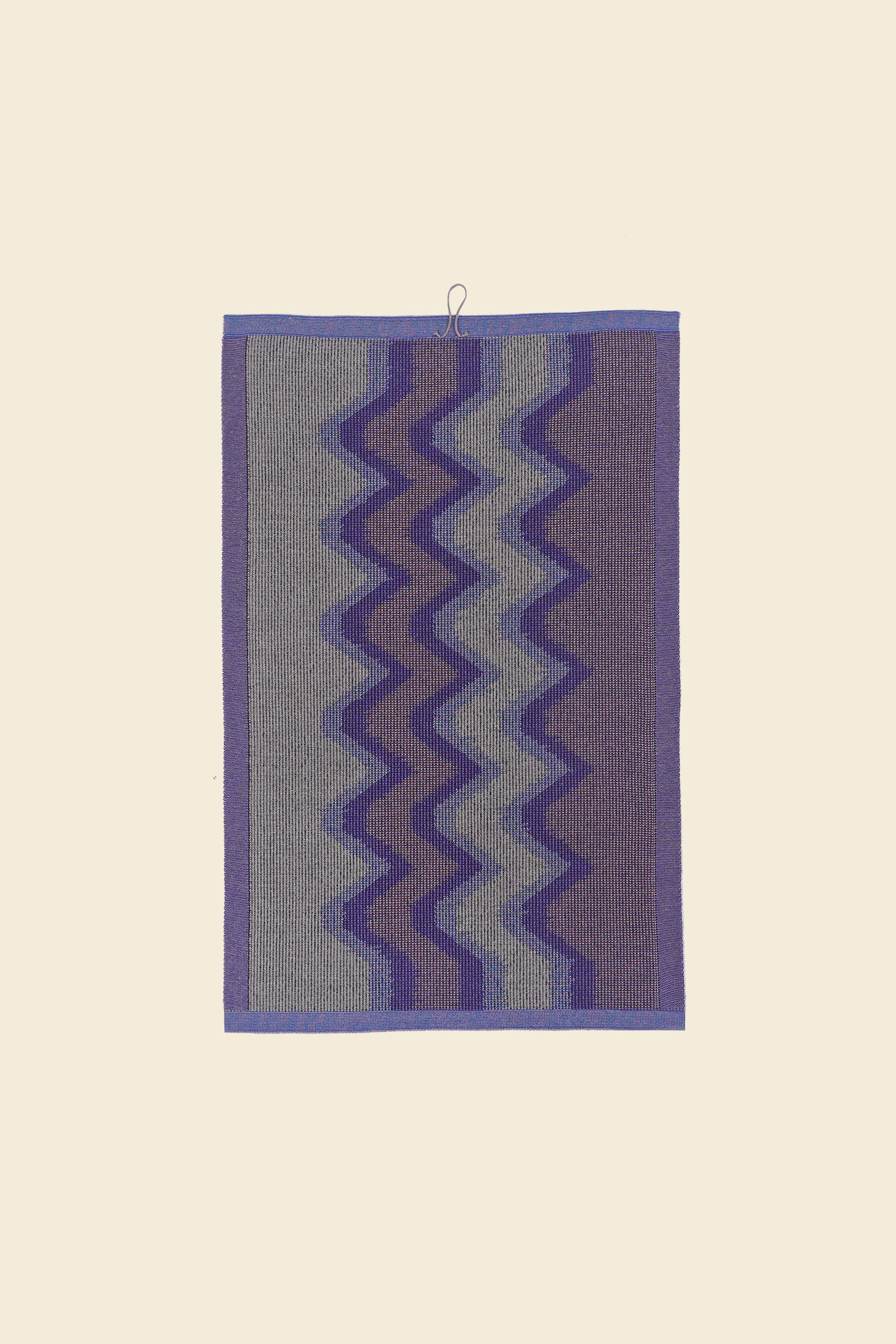 Organic Cotton Zig Zag Kitchen Towel