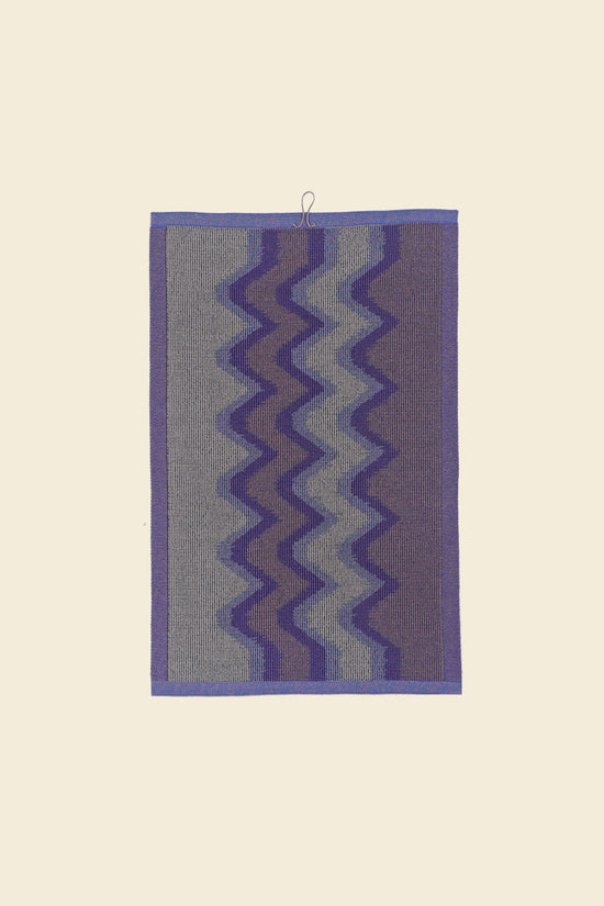 Organic Cotton Zig Zag Kitchen Towel