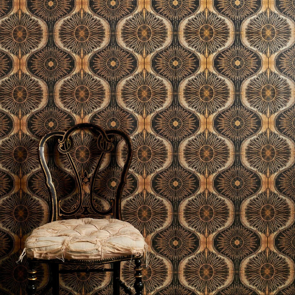 Bibana Gold Wallpaper