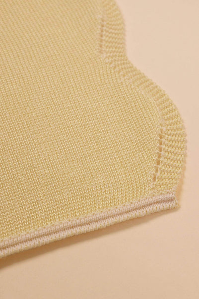 Knitted Table Runner
