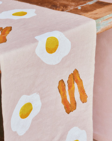 Eggs n Bacon Table Runner