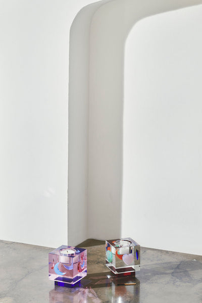 Lea Moon T-Light Holder