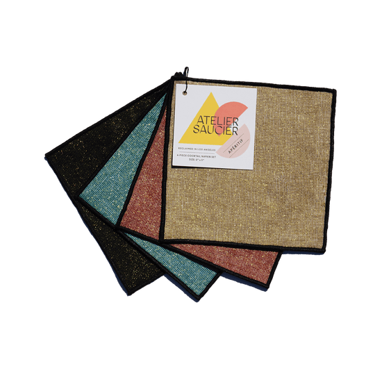 Luxxe Cocktail Napkins | Set of 4