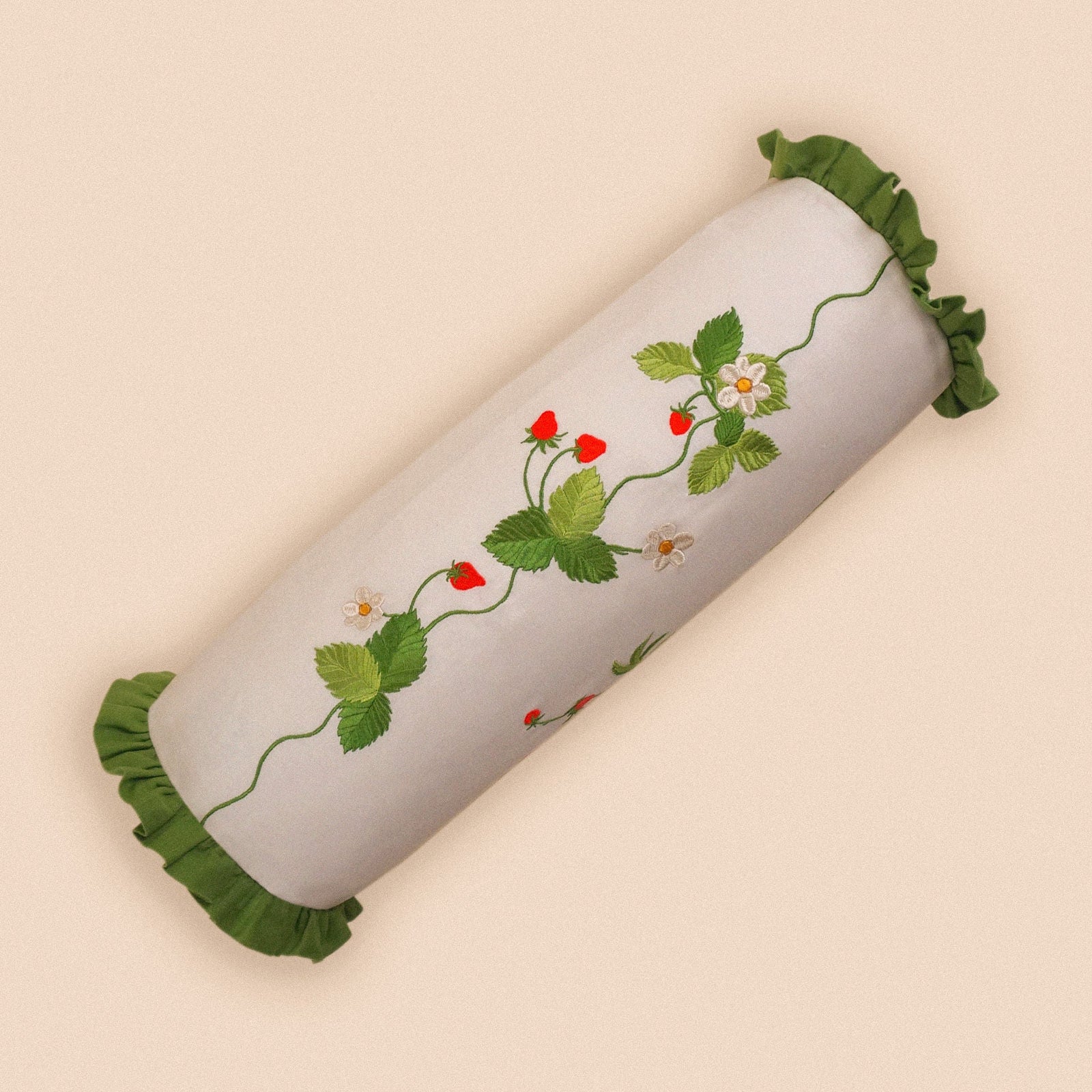 Strawberry Patch Bolster