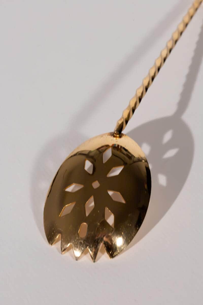 Vintage French Serving Spoon
