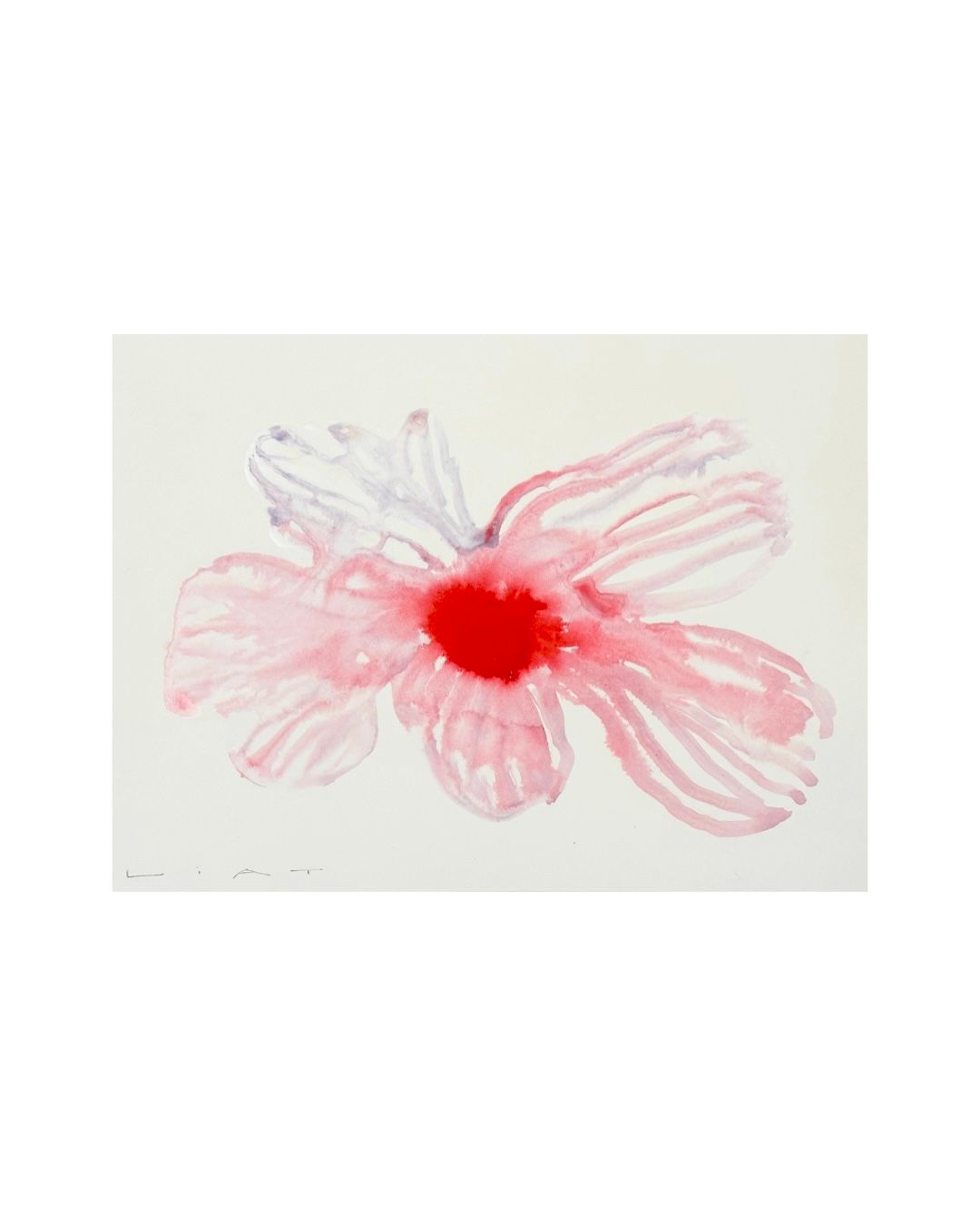 Flower Like Heart - Original Painting