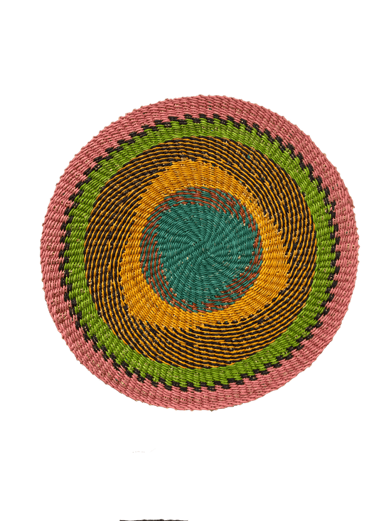 Colourful Placemats - Green & Sunset | Set of 2