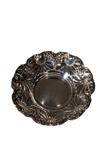 Vintage Mid-Century Floral Tray