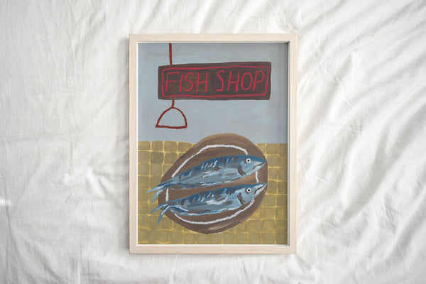 Fish Shop Print