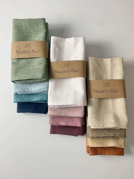 Linen Napkin Pair