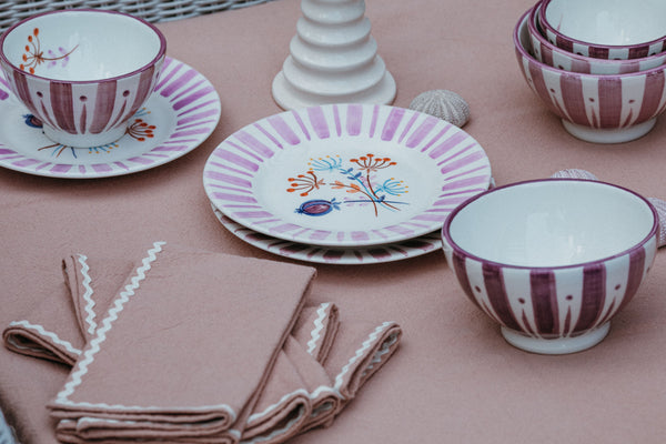 Lilac Dessert  Plate – The Portuguese Chitas