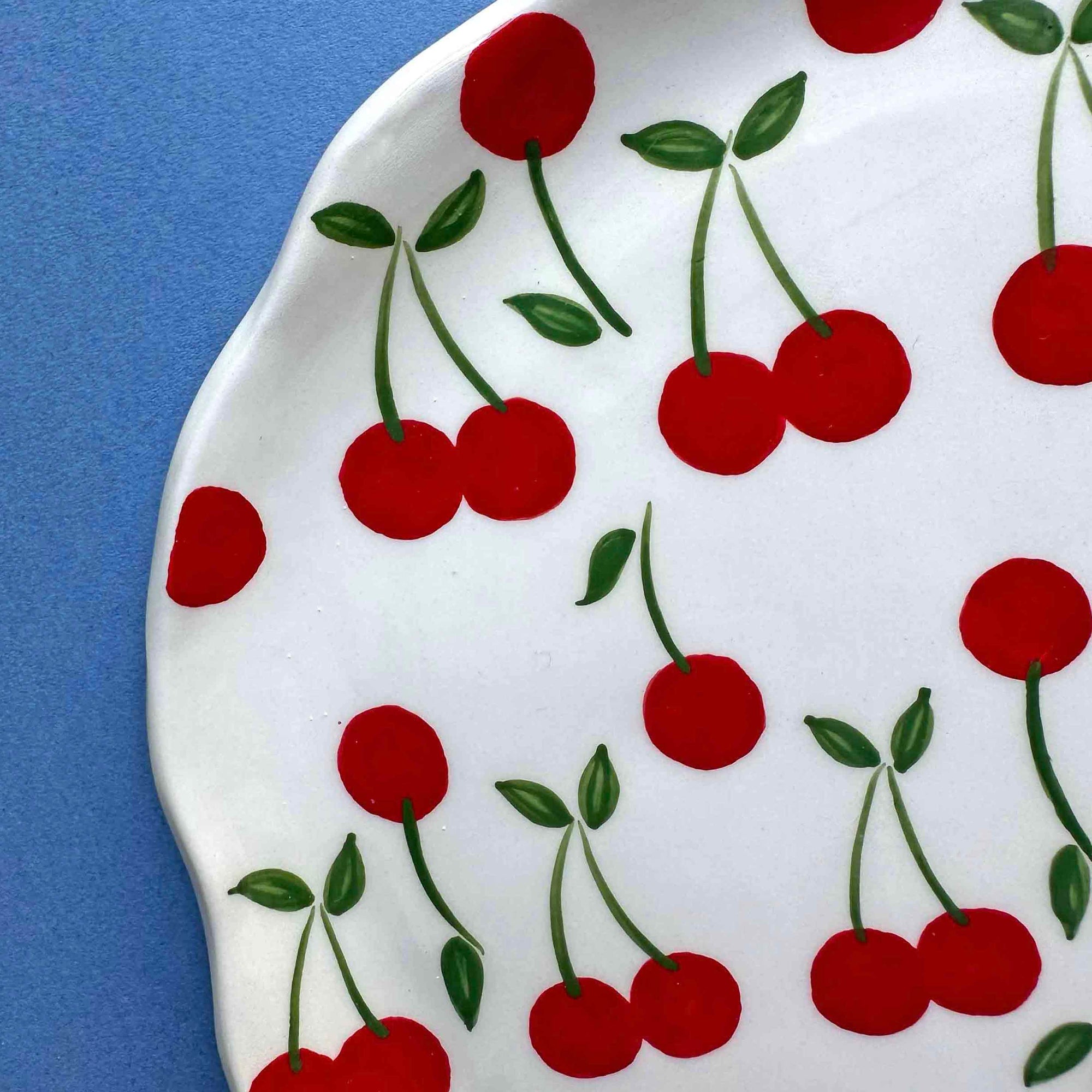 Cherry All Over Plate