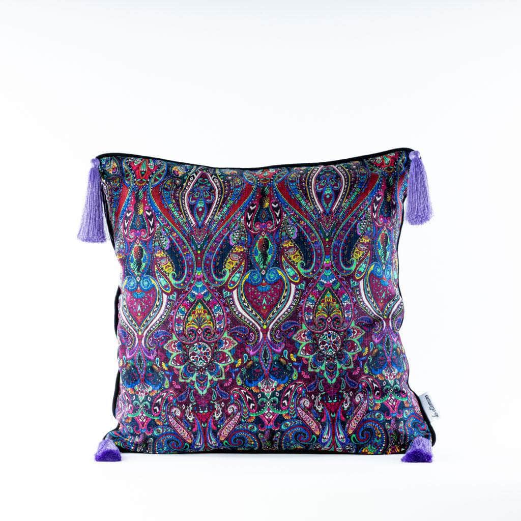 Les Ottomans x Matthew Williamson Silk Cushion - Style 01