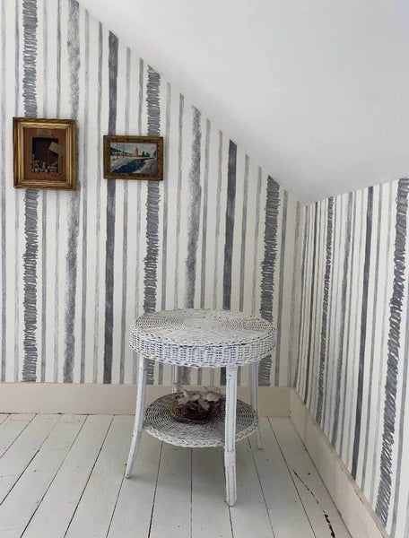 Pencil Stripe Wallpaper