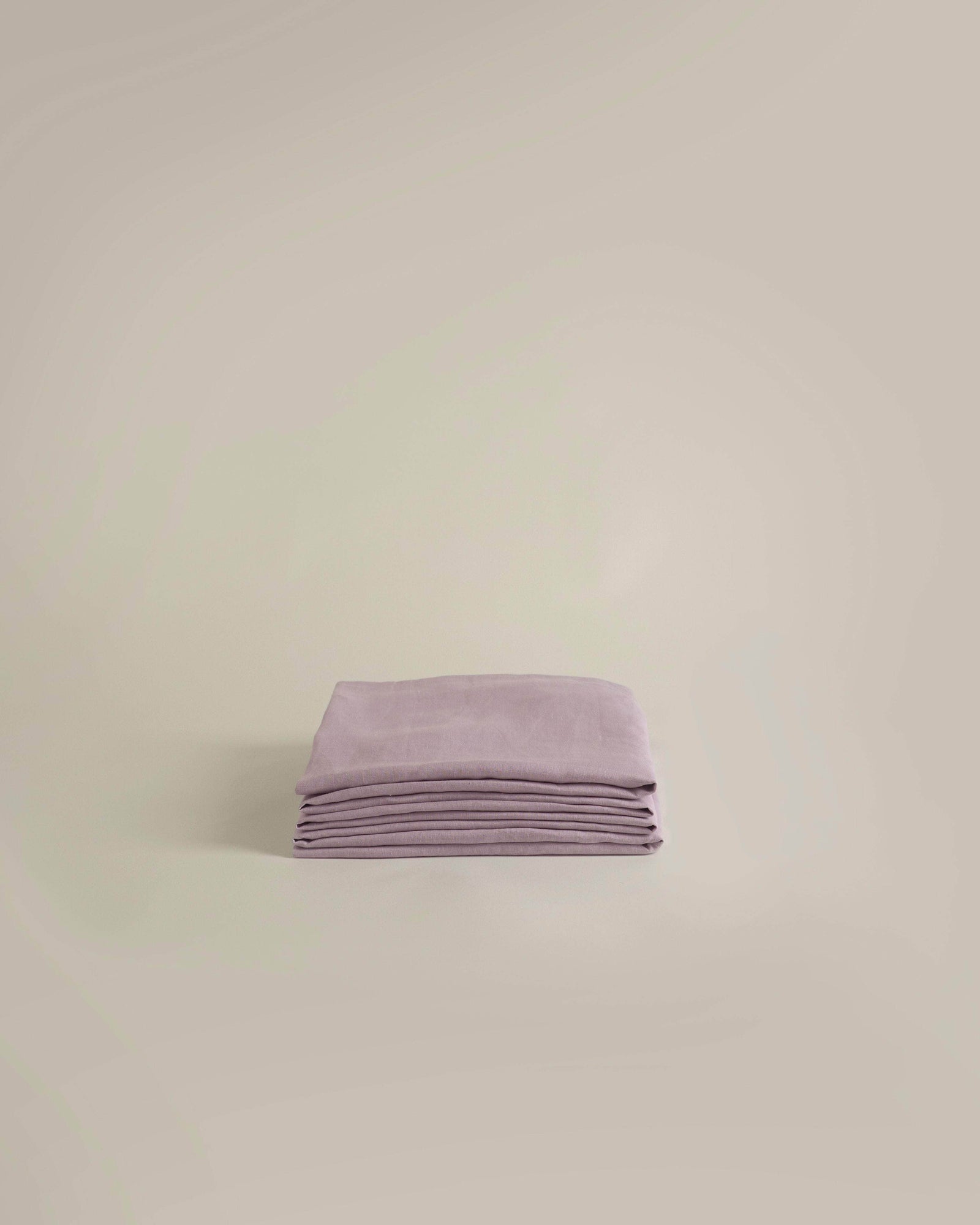 Hemp Fitted Sheet Pink Lilac