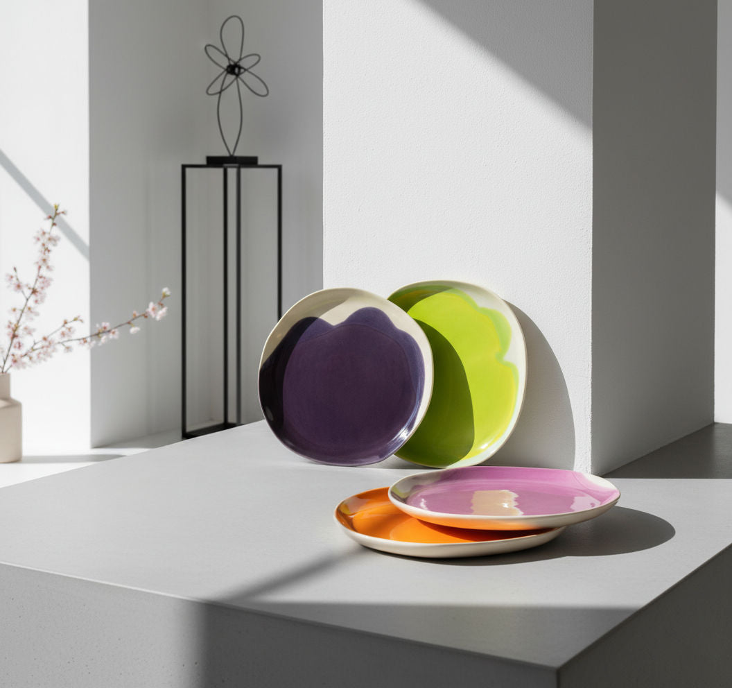 Copy of Set of 4 Side Plates - 19 cm